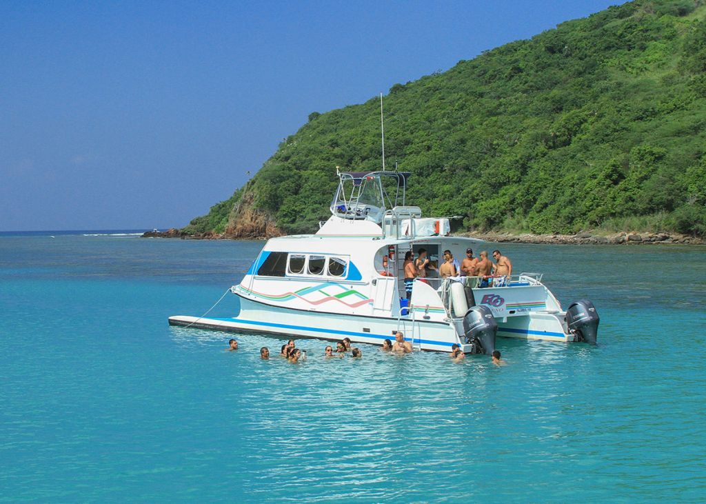 Eco,Isleno,catamaran,tours,culebra,Fajardo,puerto rico,flamenco,beach,snorkeling,lunch