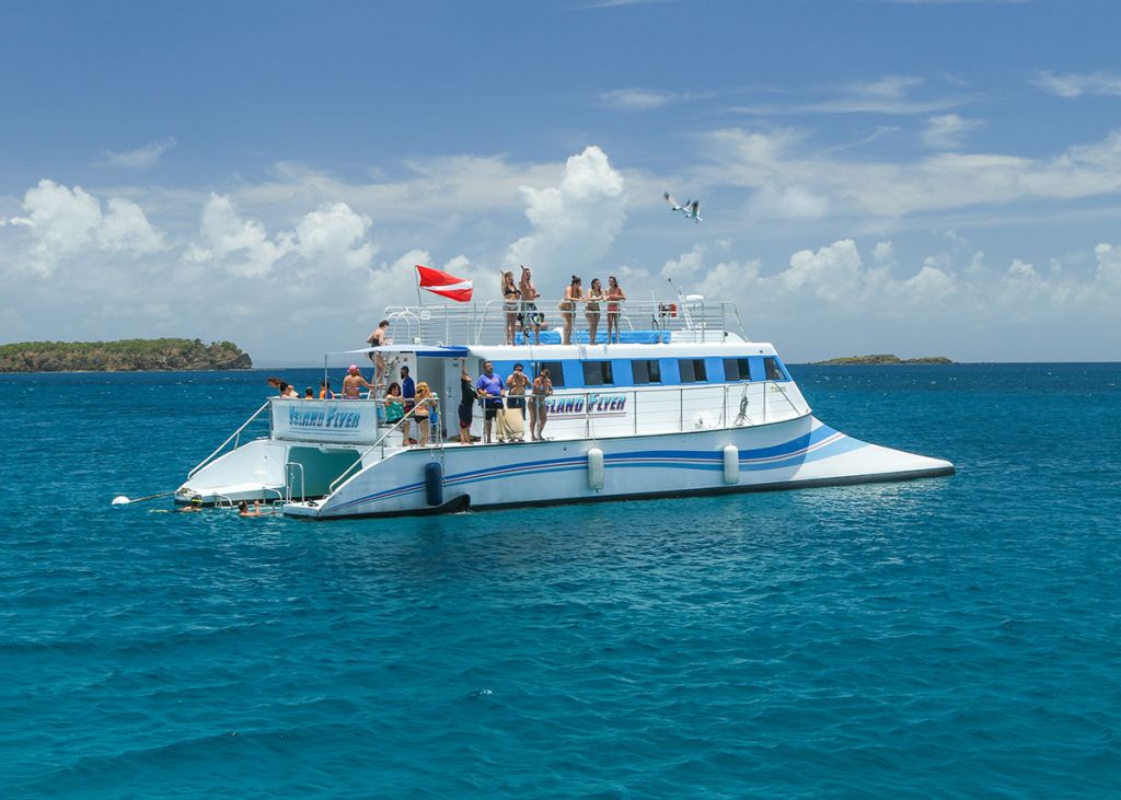 Island,flyer,catamaran,tours,culebra,Fajardo,puerto rico,flamenco,beach,snorkeling,lunch